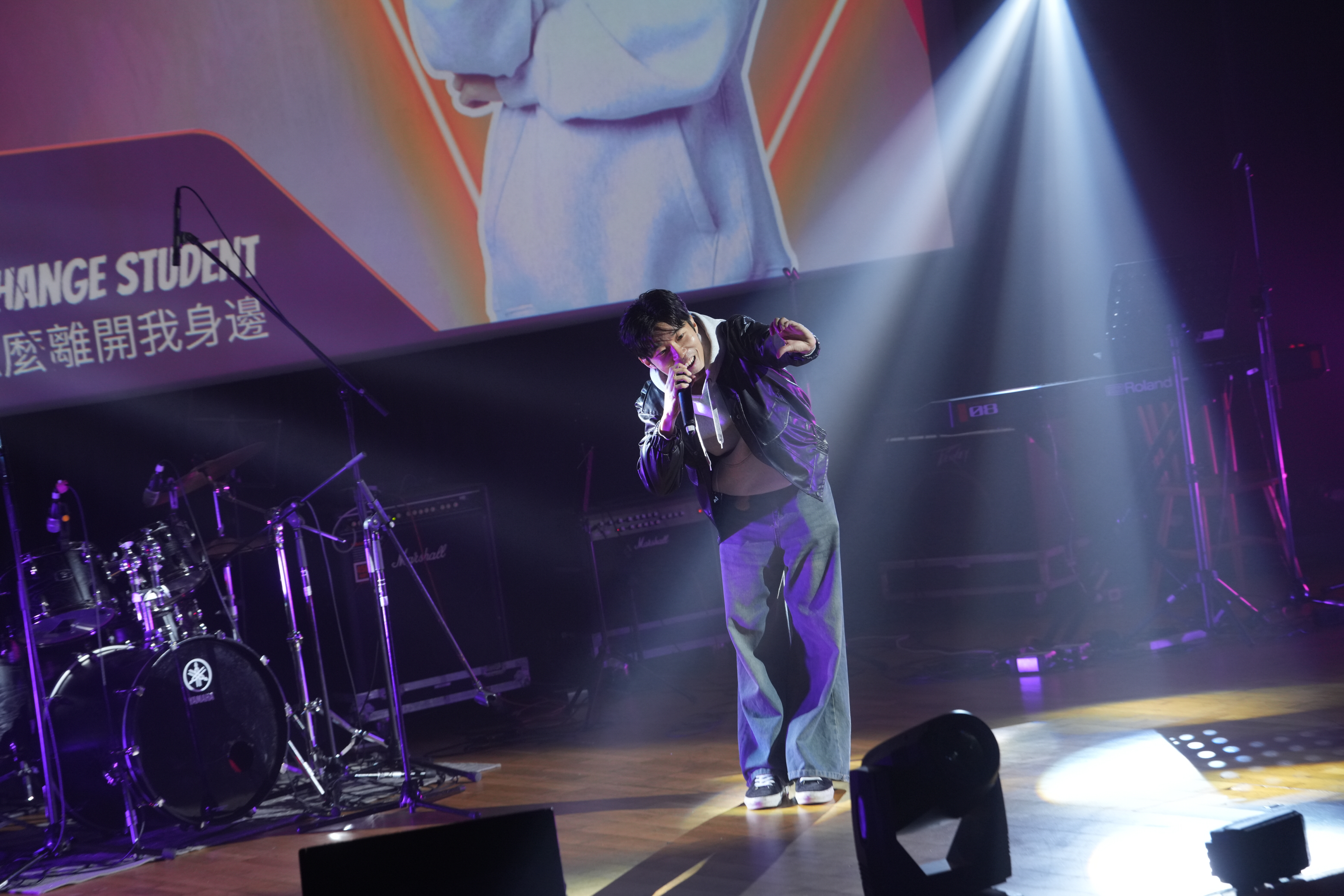 Junoz performing live on stage